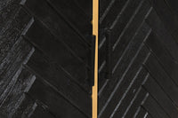Mangoholz Schrank Napels 90 cm Gold Mahom