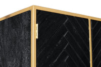 Mangoholz Schrank Napels 90 cm Gold Mahom