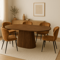 Mangoholz Esstisch Nova Kapsel Dunkelbraun 210×100 cm Mahom