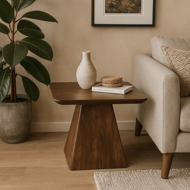 Mangohouten Eettafel Tulsa