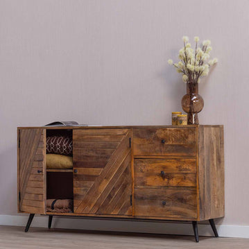 Mangoholz Anrichte Alamo 165 cm Mahom