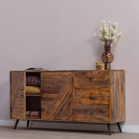 Mangoholz Anrichte Alamo 145 cm Mahom