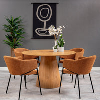 Esstisch Adelaide rund 120 cm Mahom