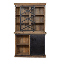 Mangoholz Buffet-Schrank Denver 100 cm X Mahom