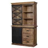 Mangoholz Buffet-Schrank Denver 100 cm X Mahom