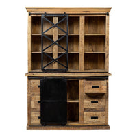 Mangoholz Buffet-Schrank Denver 160x220 cm X Eintürig Mahom