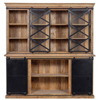 Mangoholz Buffet-Schrank Denver 190 cm X Mahom