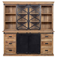 Mangoholz Buffet-Schrank Denver 190 cm X Mahom