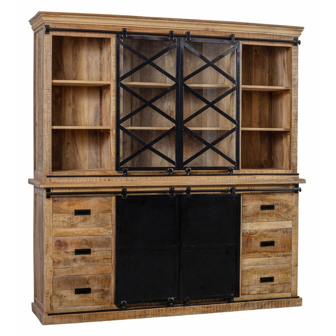 Mangoholz Buffet-Schrank Denver 190 cm X Mahom