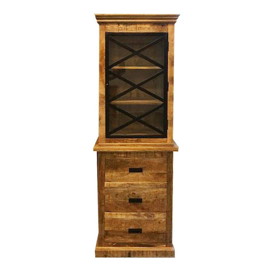 Mangoholz Buffet-Schrank Denver 65×200 X Mahom