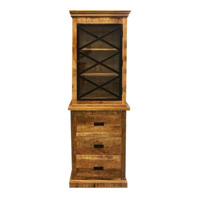 Mangoholz Buffet-Schrank Denver 65×200 X Mahom