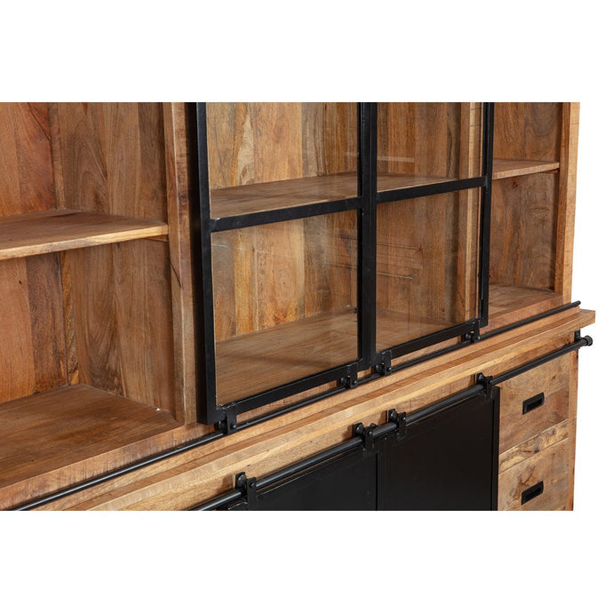 Mangoholz Buffet-Schrank Denver 260×220 cm Gerade Mahom