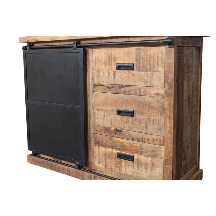 Mangoholz Buffet-Schrank Denver 100 cm X Mahom