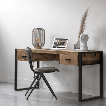 Mangoholz Schreibtisch Anaheim 150 cm Mahom