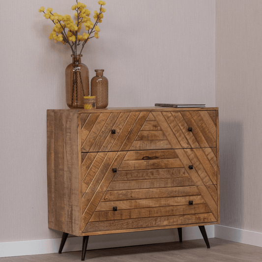Mangoholz Anrichte Alamo 90 cm Mahom