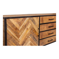 Mangoholz Anrichte New Haven 210 cm Mahom