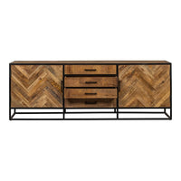 Mangoholz Anrichte New Haven 210 cm Mahom
