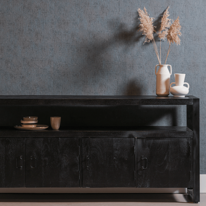 Mangohouten Eettafel Tulsa
