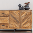 Mangohouten Eettafel Tulsa