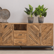 Mangohouten Eettafel Tulsa