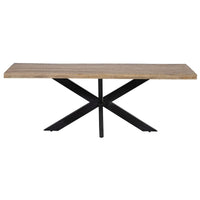 Mangoholz Esstisch Memphis Rechteck 260x100 cm Mahom