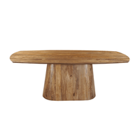 Mangoholz Esstisch Nova Dänisch Oval 210×100 cm Mahom