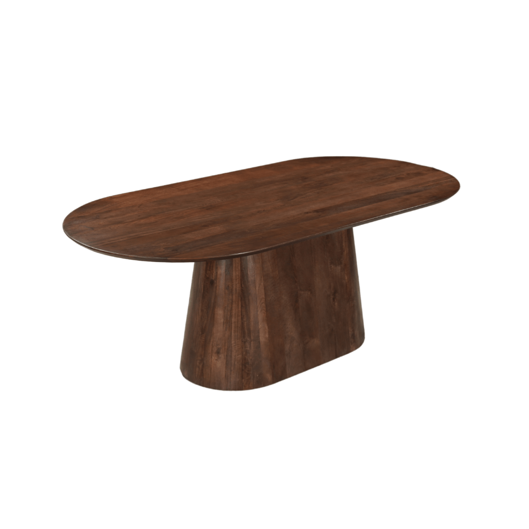 Mangoholz Esstisch Dunkelbraun Capsule 160x90 cm