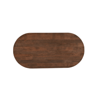 Mangoholz Esstisch Nova Kapsel Dunkelbraun 240×110 cm Mahom