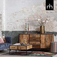 Mangoholz Anrichte San Antonio 210 cm Mahom