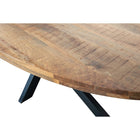 Mangoholz Esstisch Tulsa Oval 220×110 cm Mahom
