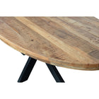 Mangoholz Esstisch Tulsa Oval 220×110 cm Mahom