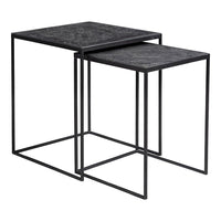 Mangoholz Couchtische Dayton Satz von 2 Mahom
