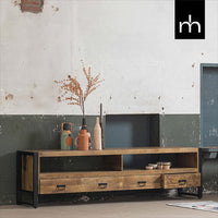 Mangoholz TV-Möbel Fresno 220 cm Mahom