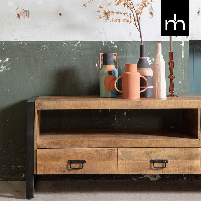 Mangoholz TV-Möbel Fresno 220 cm Mahom