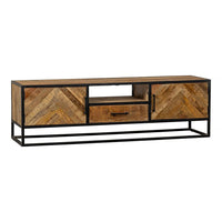 Mangoholz TV-Möbel New Haven 165 cm Mahom