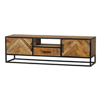 Mangoholz TV-Möbel New Haven 165 cm Mahom