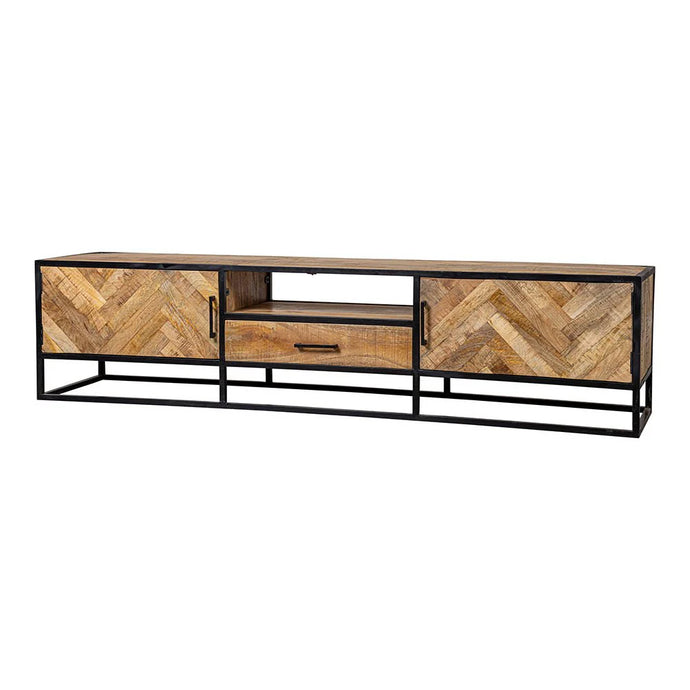 Mangoholz TV-Möbel New Haven 210 cm Mahom
