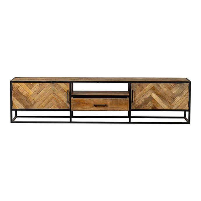 Mangoholz TV-Möbel New Haven 210 cm Mahom