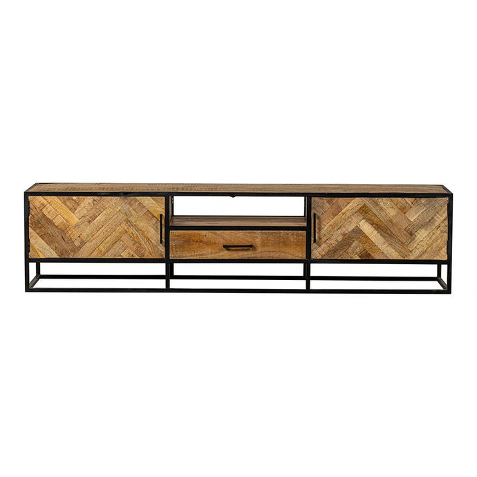 Mangoholz TV-Möbel New Haven 210 cm Mahom