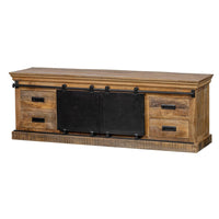 Mangoholz TV-Möbel Portland 180 cm Mahom