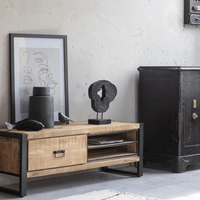 Mangoholz TV-Möbel Stockton 130 cm Mahom