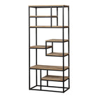 Mangoholz Fächerschrank Chicago 80 cm Mahom