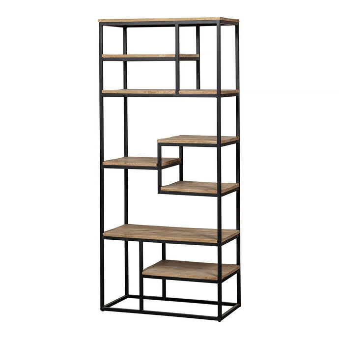 Mangoholz Fächerschrank Chicago 80 cm Mahom