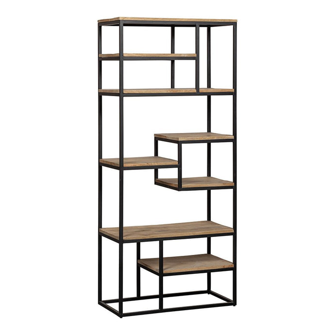 Mangoholz Fächerschrank Chicago 80 cm Mahom