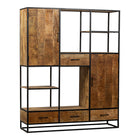 Mangoholz Fächerschrank San Antonio XXL Mahom