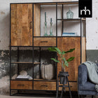 Mangoholz Fächerschrank San Antonio XXL Mahom