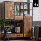 Mangoholz Fächerschrank San Antonio XXL Mahom