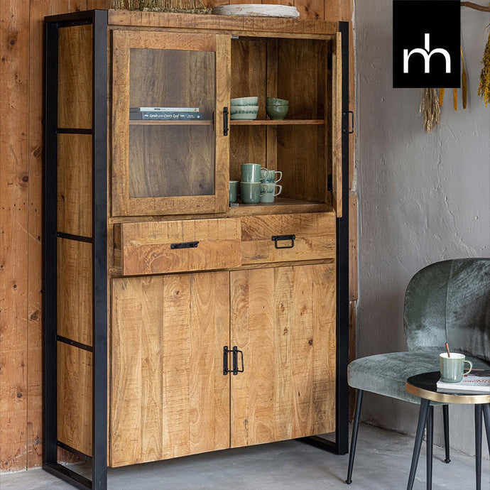 Mangoholz Vitrine Jersy Mahom