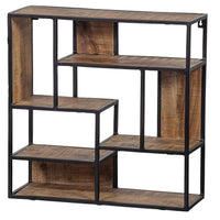 Mangoholz Wandregal Quadratisch 60x60 cm Mahom