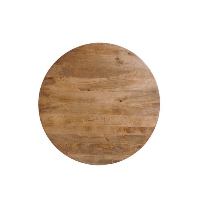 Mangoholz Esstisch Nova Rund 110 cm Mahom